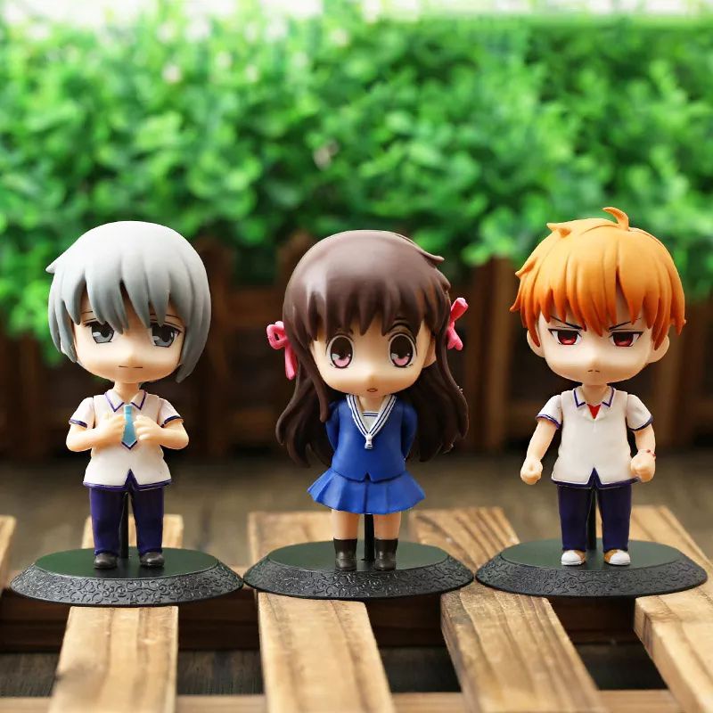 0Figure Anime Fruit Basket Tohru Honda Kyo Sohma Sohma Yuki.