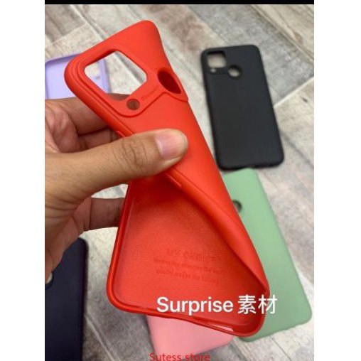 SOFTCASE SILIKON MODEL ORI ANTI JAMUR REALME 7i