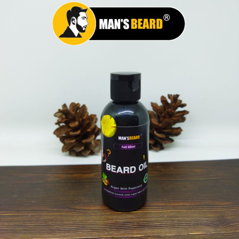 MANS BEARD OIL Penumbuh dan Penebal Kumis Alis Brewok