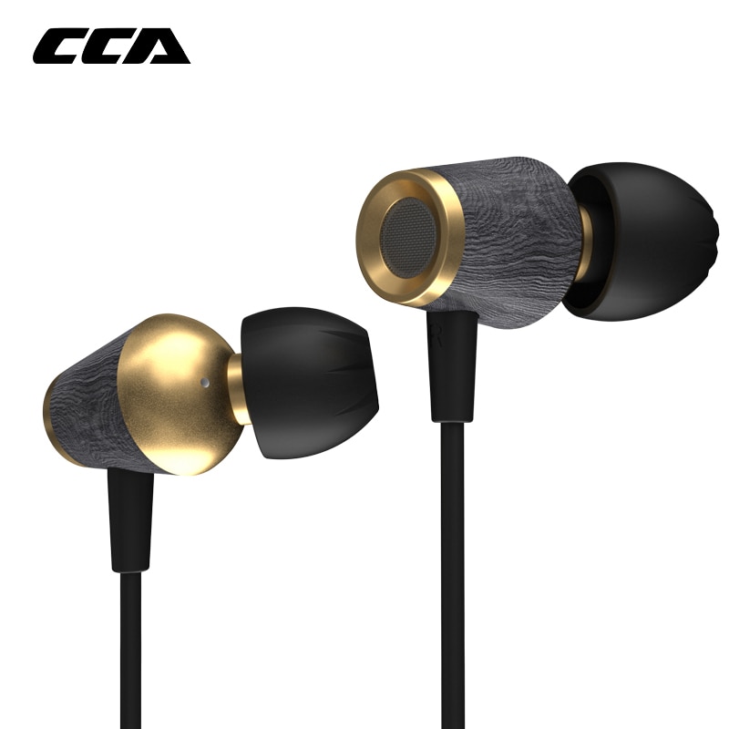 Cca Cst Headset Inear Heavy Bass Dinamis Bahan Metalkayu Untuk Olahraga