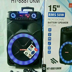HT 8881 UKM Speaker Meeting Portable Asatron 15 Inch