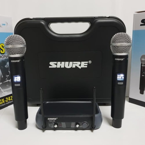 MIC SHURE PGX 242/PGX 242 WIRELESS MICROPHONE