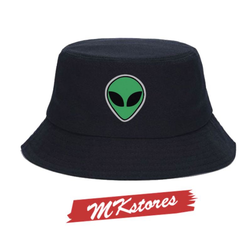 TOPI BUCKET | TOPI KOREAN | TOPI EMBER ALIEN SPACE - MKSTORES