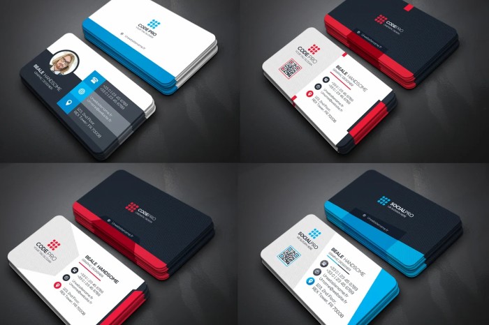 Multipurpose Business Cards Bundle - Photoshop