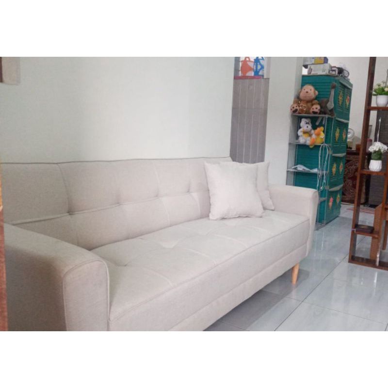 sofa Santai Ruang Keluarga  Minimalis khusus sukabumi Bisa Custom Warna Model Bahan