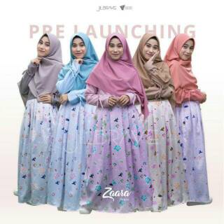  Baju  Muslim Wanita  Zara  Dress By JILBRAVE Shopee Indonesia