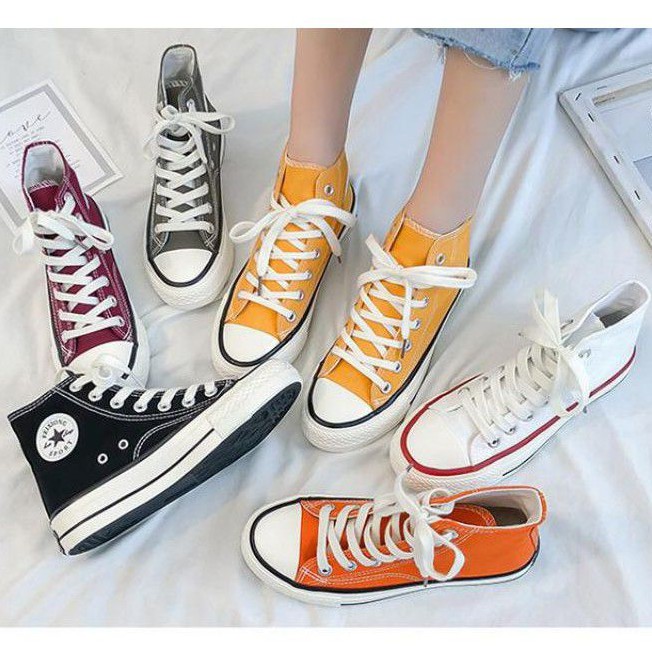 SEPATU SNEAKER HIGH TOP CANVAS 068890