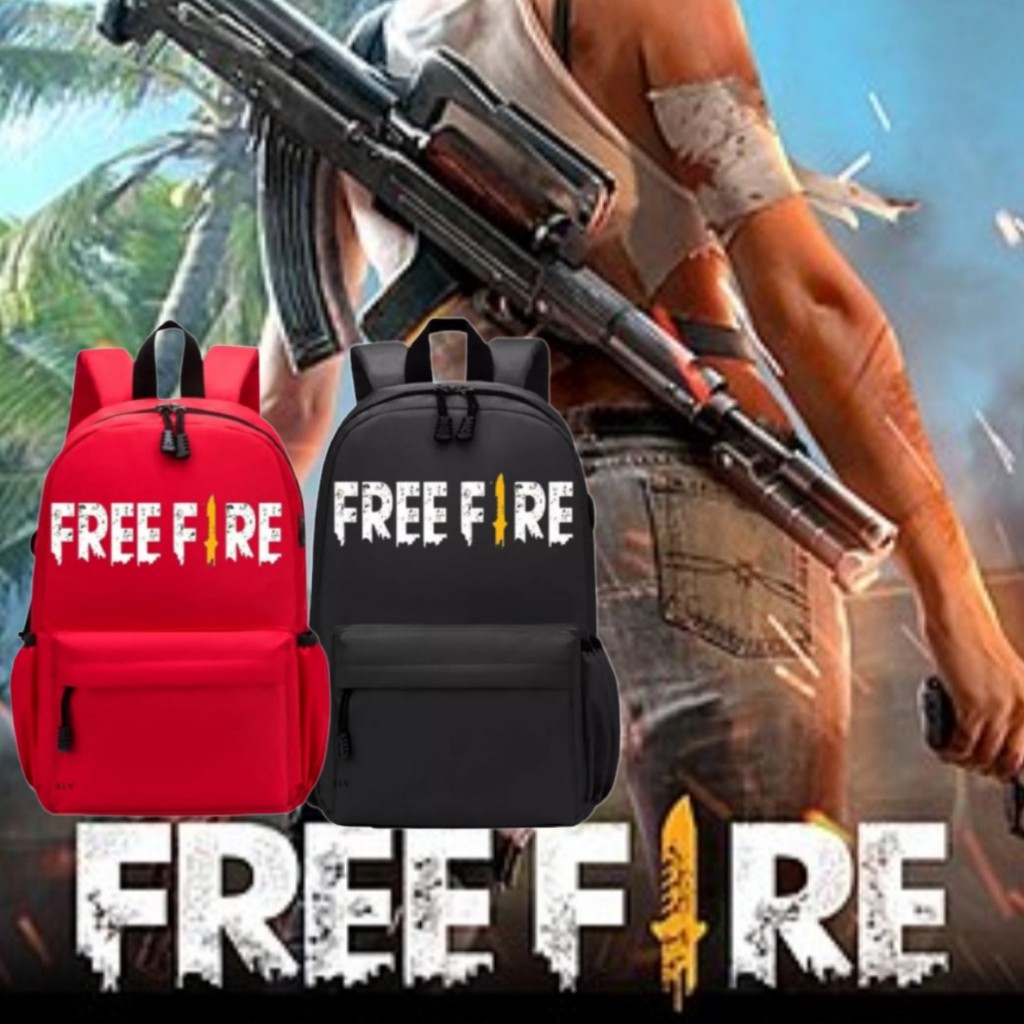 TAS RANSEL FREE FIRE / TAS RANSEL MURAH / TAS RANSEL ANAK SEKOLAH