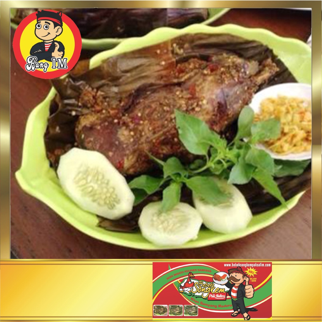 

BEBEK SONGKEM PAK SALIM KUKUS DAN GORENG makanan khas MADURA siap saji PORSI 1 EKOR jastip by Bang IM