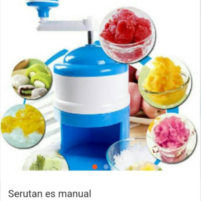 

Serutan es manual