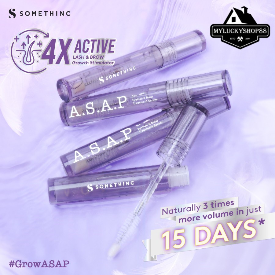 Somethinc ASAP Eyelash &amp; Brow Treatment Serum - Serum Bulu Mata