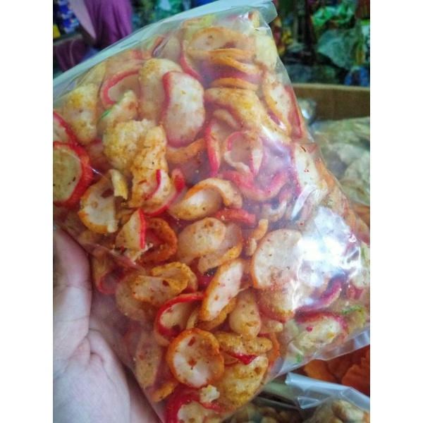 Jual Kerupuk Seblak Kering Kerupuk Seblak Pedes 200 Gram Shopee Indonesia