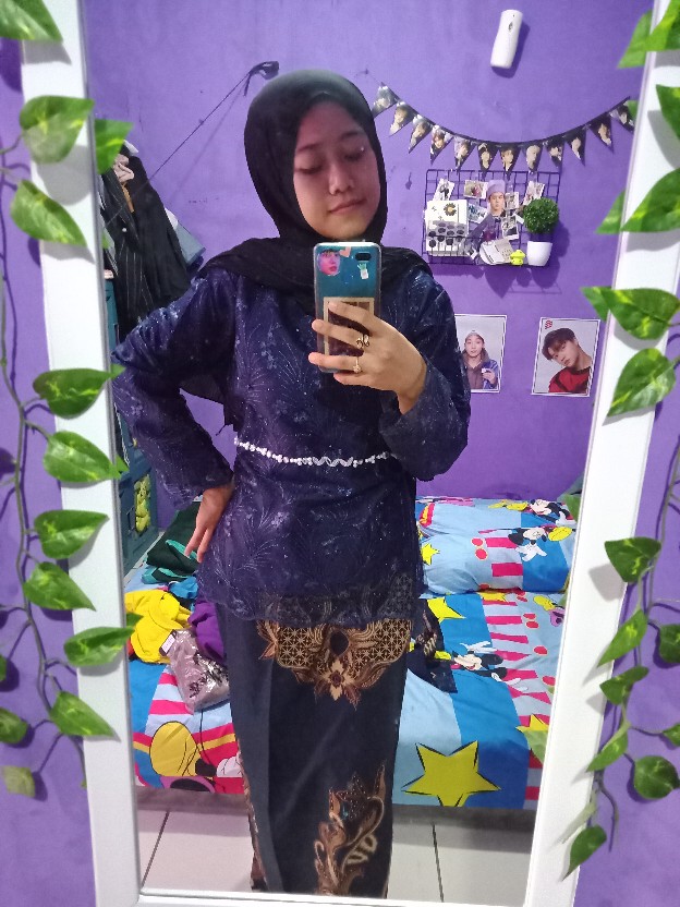 Maura Couple - Sania Ruffle Batik Couple Ori Ndoro Jowi Garansi Termurah Shopee - Couple Hanum