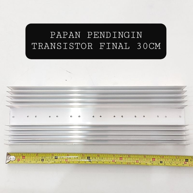 Heatsink Pendingin 30CM 2MM Heat sink Papan Hetsing 30 CM 2 MM