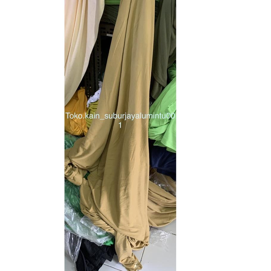 ▲ KAIN KAOS PE METERAN WARNA TUA polister BAHAN KAOS POLOS 33600 ✷
