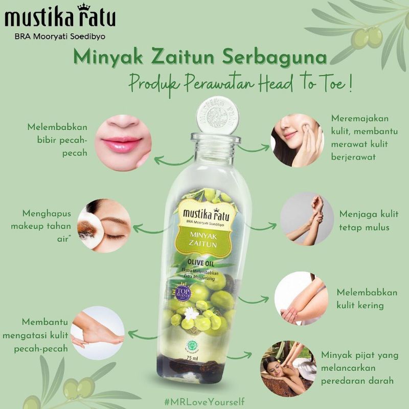 MUSTIKA RATU MINYAK ZAITUN 175 ML