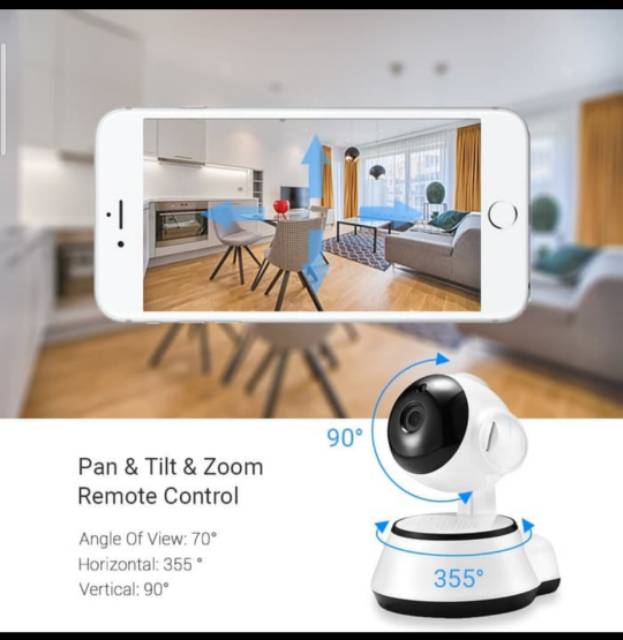 IP Camera V380 Smart CCTV WiFi kamera 720P indoor