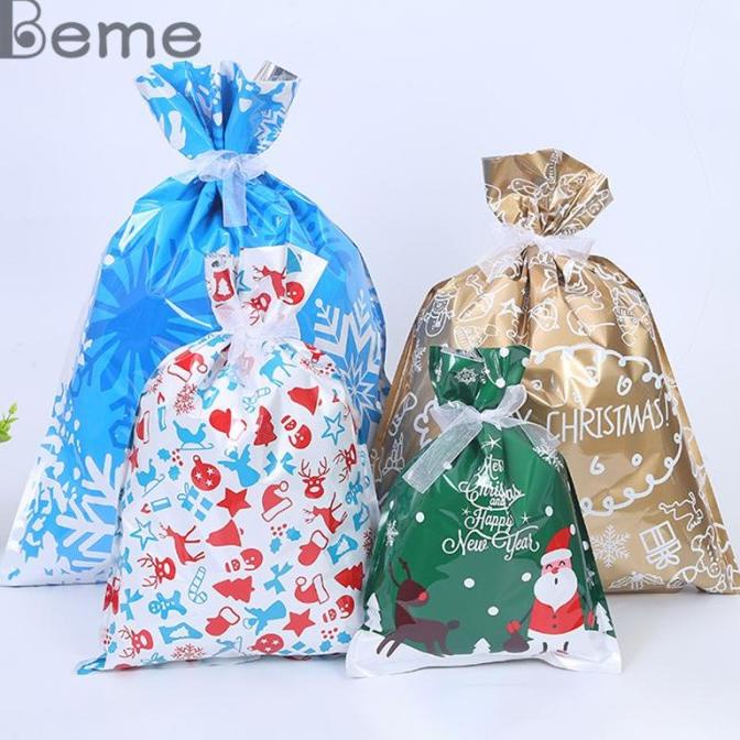 

CHRISTMAS GIFT BAGS PACKAGING ORNAMENT 30PCS FAVORS STORAGE DRAWSTRING DGFXG6563