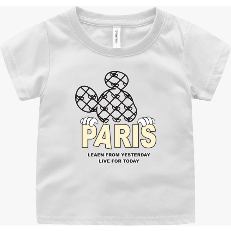 ((IB))KAOS ANAK2 UNISEX/PARIS DIGITAL SABLON