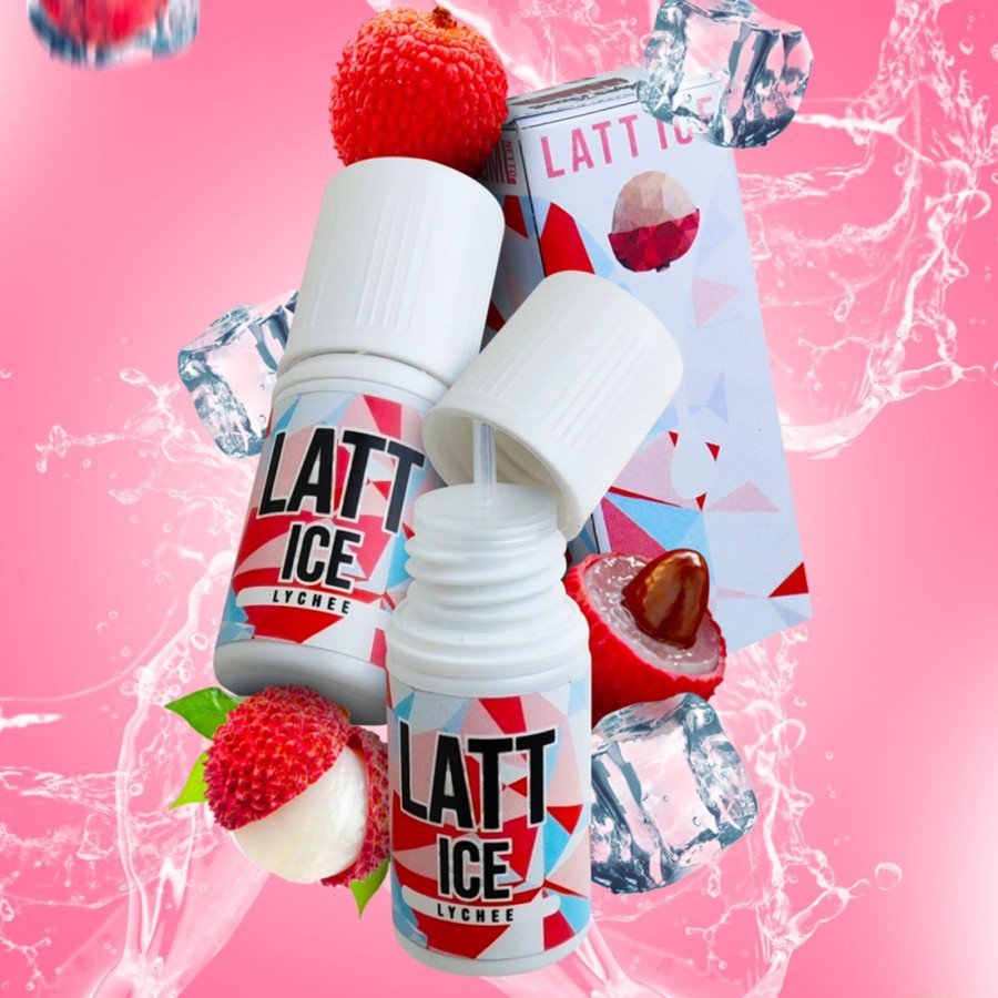 LIQUID LATT ICE LYCHEE SPIRIT SALT NIC - LATT ICE SALTNIC - 30ML