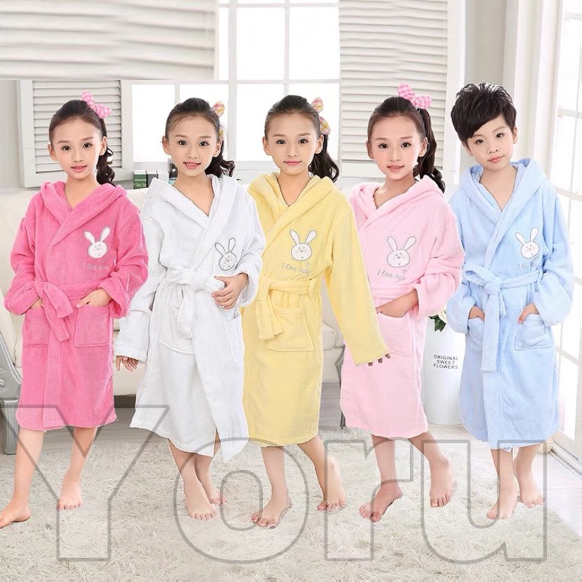 Pamelo.id Baju Handuk Anak / Kimono Anak Murah / Korea Style Produk Terlaris