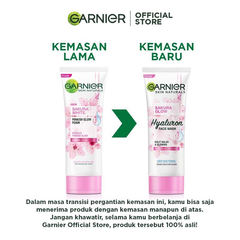 Garnier Sakura Facial Foam 100mL