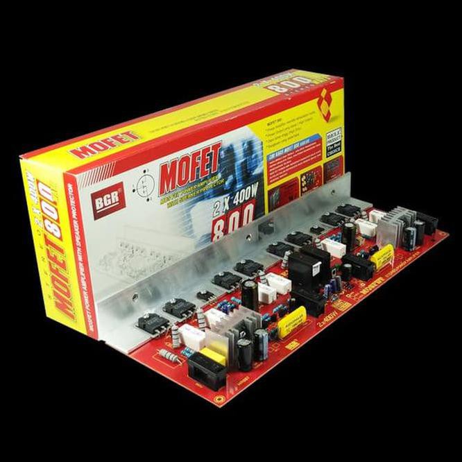 Xldt Kit Power Amplifier Stereo 800 Watts ( Mosfet 400X2 ) Sld5