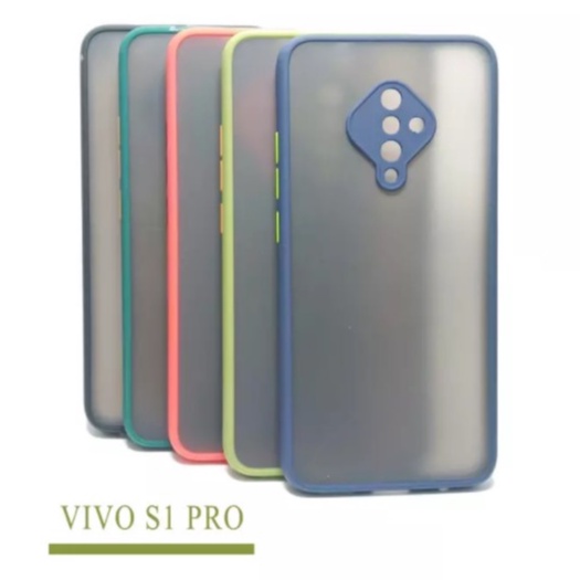 CASE MATTE VIVO S1 PRO TRANSPARAN FUZE MACARON MY CHOICE - FA