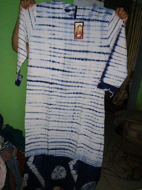 ✅trending! Gamis Shibori / Gamis Batik Cantik Murmer / Longdress Batik Modern Terbaru