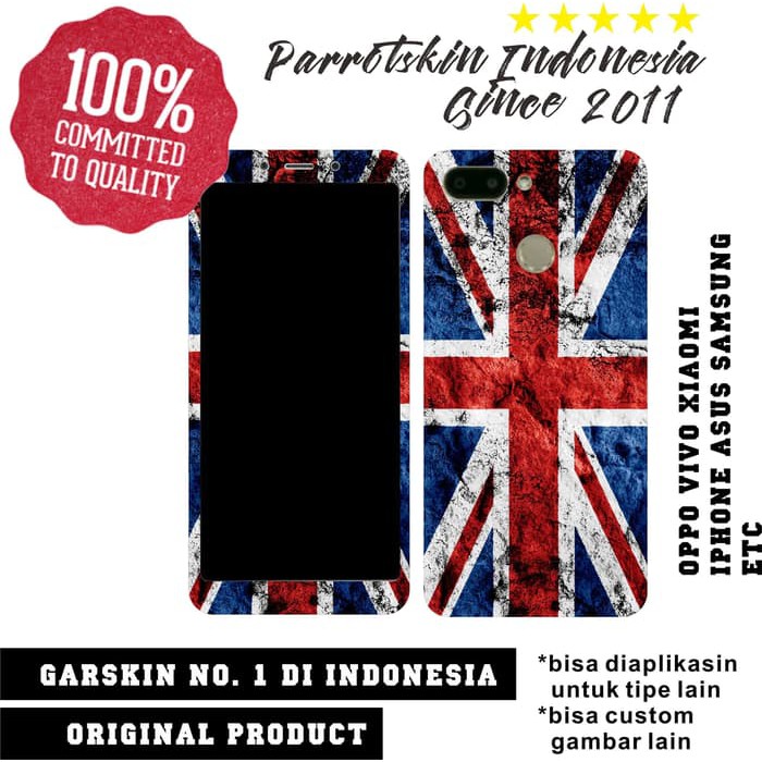 Garskin Skin Xiaomi Redmi 1s 2 3 4a 5 5a 6 case England United Kingdom