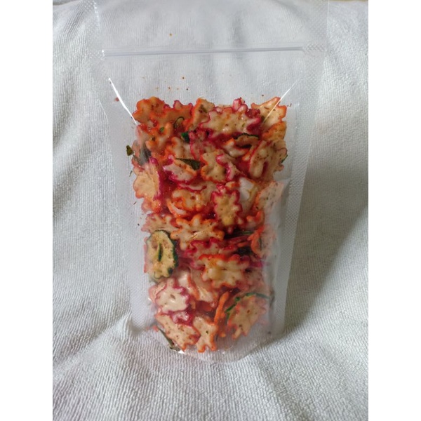 

Kerupuk Bantet Kering/Mix Makaroni 130grm