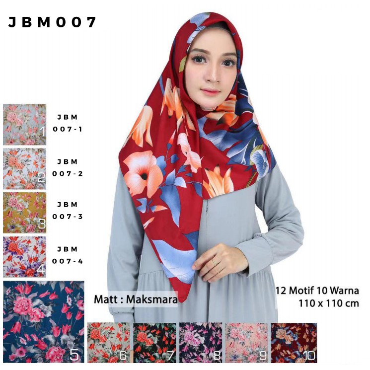(PROMO) Jilbab Segitiga Mei Chen / Hijab Variasi Warna / Kode JBM007-1