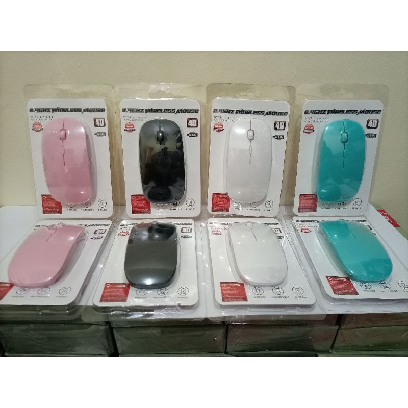 MOUSE WIRELESS SLIM ELEGAN 2.4