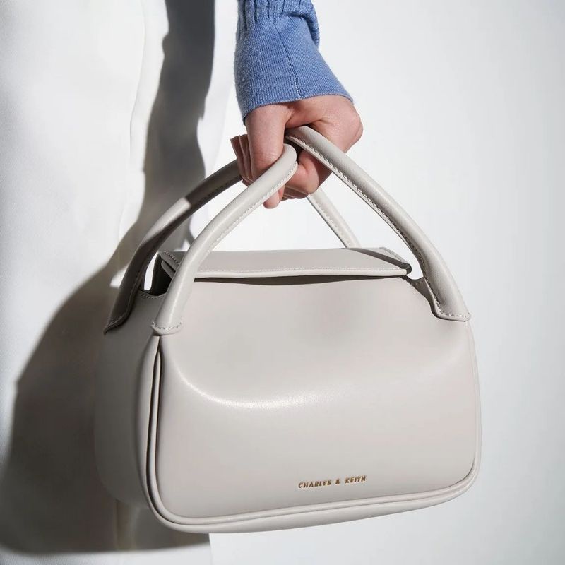 8.8 SALE | CK Evelynn Padded Double Handle Slouchy Bag