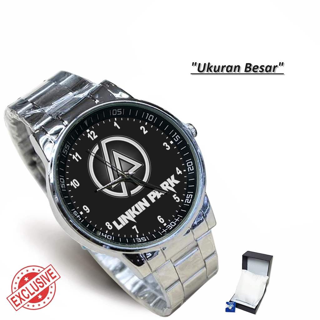 Jam Tangan Rantai Couple LINKIN PARK - 2 (Awesome)