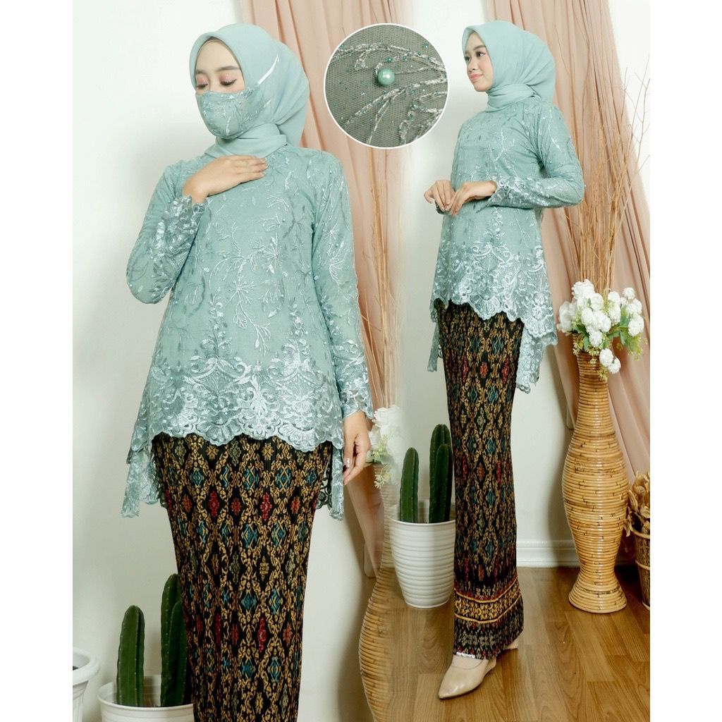 Kebaya Wisuda Modern Stelan Kebaya Kondangan Set Kebaya Terbaru By Laquse Kebaya