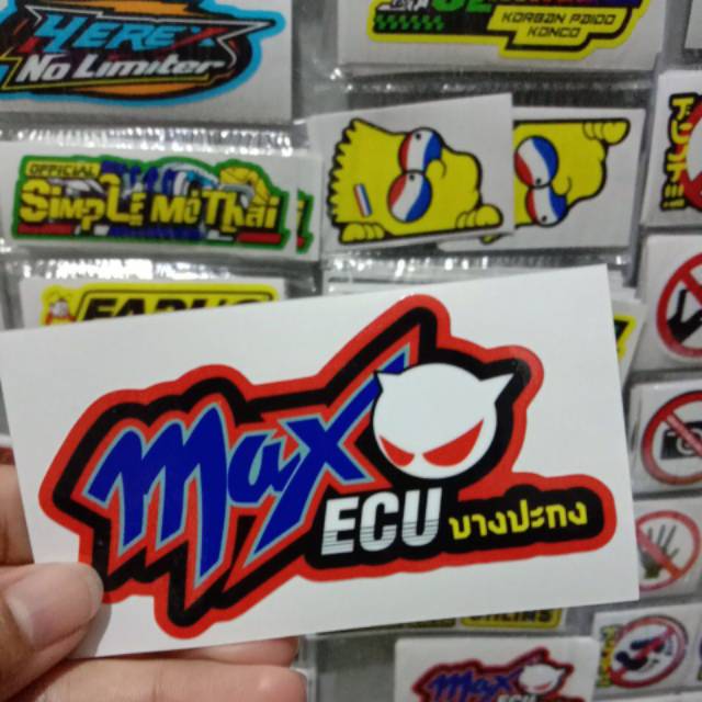 Sticker printing Max Ecu
