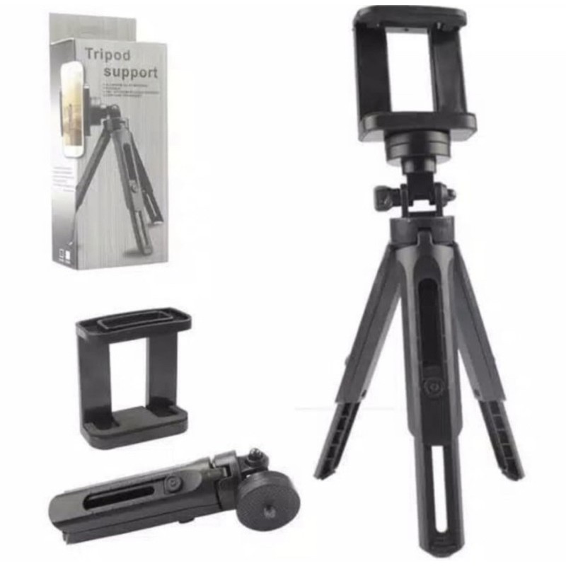 Tripod Support Mini Height Adjustable + Holder U .....