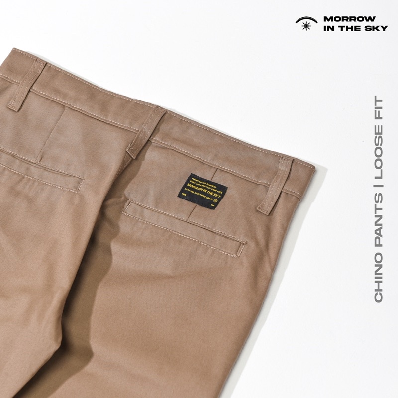 Chino Loose Pants | Mocca | Morrowsky