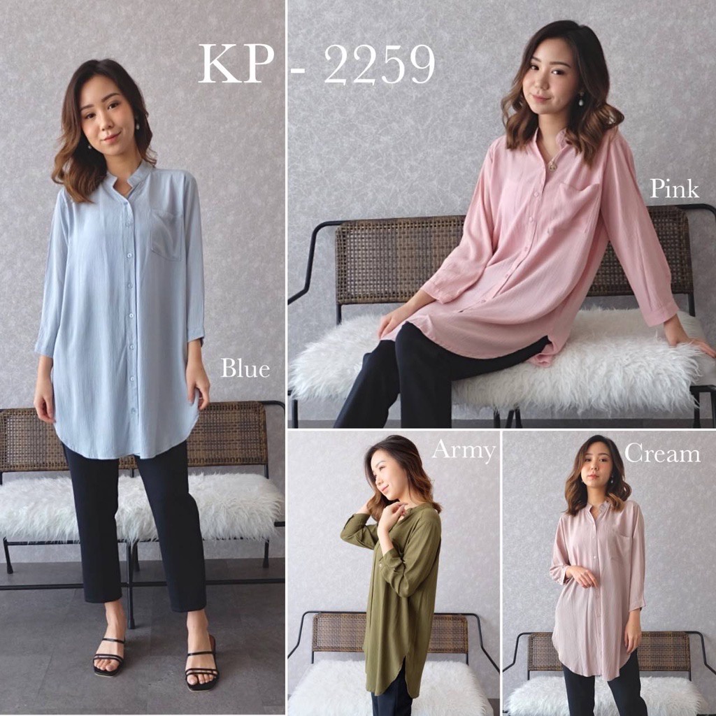 TUNIK BAHAN CRINKLE/TUNIK CRINKLE/LONG TUNIK