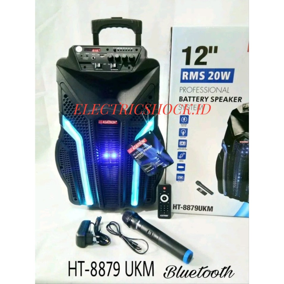 Portable Meeting Wireless Asatron HT- 8879UKM (12Inch)