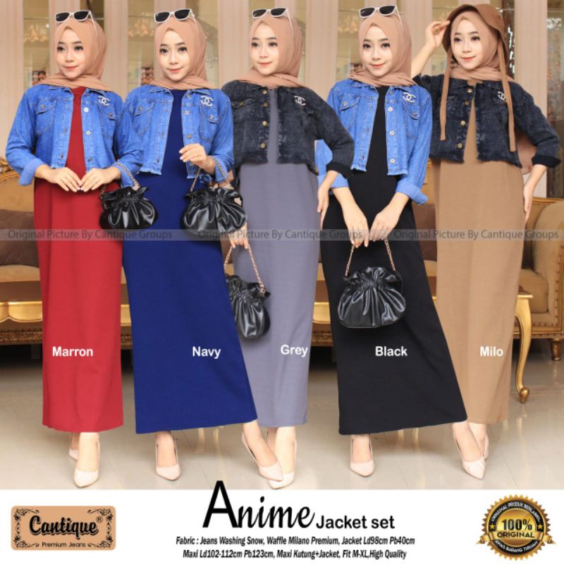 ANIME JACKET SET BY CANTIQUE