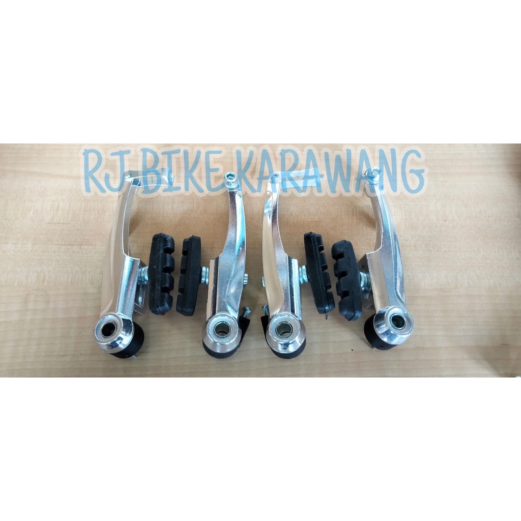 REM SEPEDA MODEL V BRAKE UNITED SILVER RM5603/141A