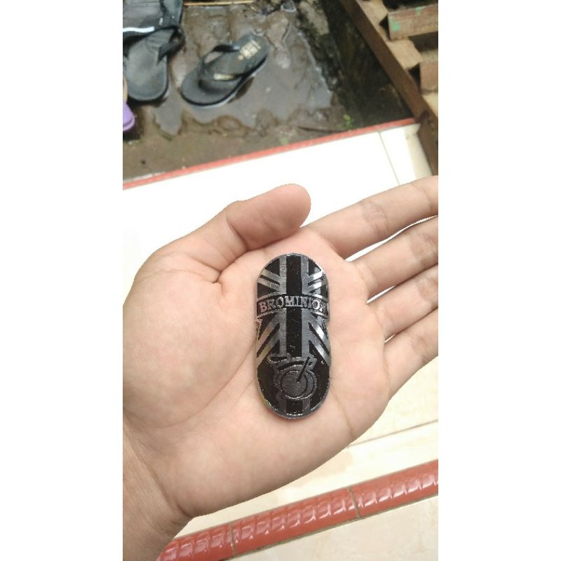 Emblem Sepeda Brominion Custom