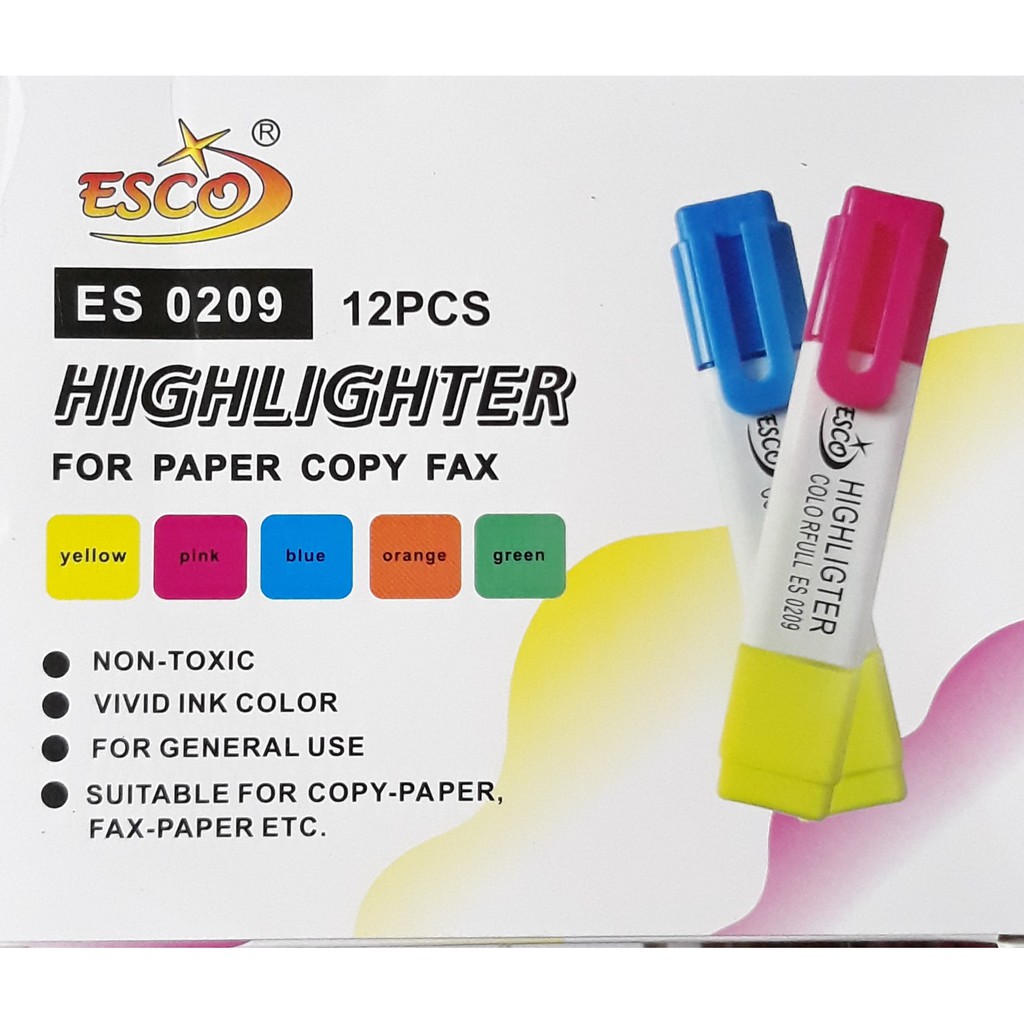 

Highlighter Stabilo TWIN 2 WARNA ECER!!!!!!!!!