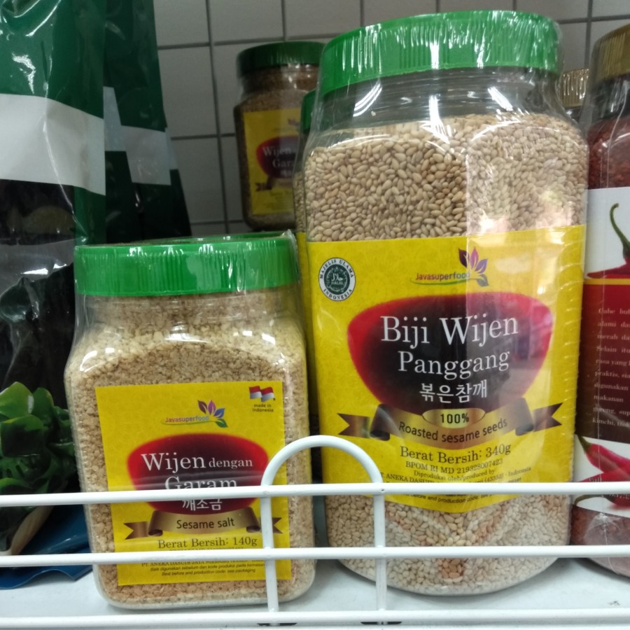 

Biji Wijen Panggang/ ROASTED SESAME SEEDS/ Sesame salt JAVA SUPER FOOD