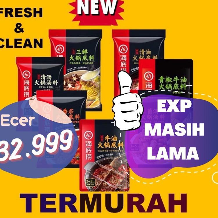 

Toko Spesial- [TERMURAH] Haidilao Instant Hotpot Bumbu Shabu Soup Base Pork Bone Mala 海底捞火锅底料