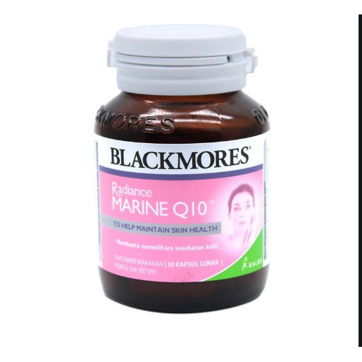 ORIGINAL KALBE | BLAKMORES RADIANCE MARINE Q10 30 KAPSUL | VITAMIN KULIT