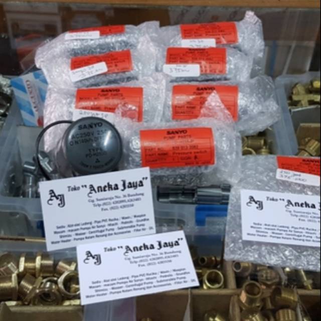 PRESSURE SWITCH SANYO ORI JAPAN OTOMATIS SANYO 250W 400W 600W ORI JAPAN