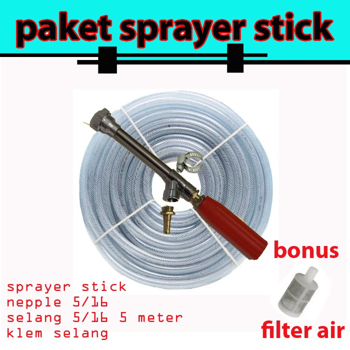 PAKET SEMPROTAN CUCI MOTOR - SPRAYER STICK